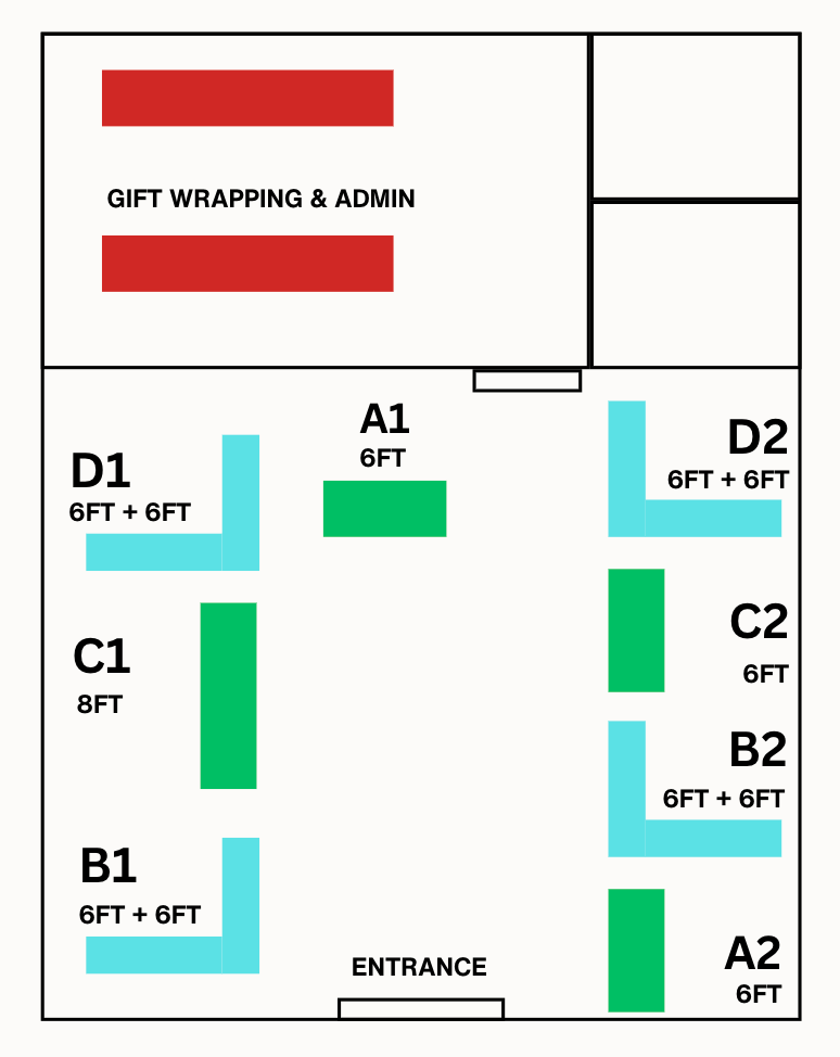 Nov, 21: Xmas & Grace Vendor